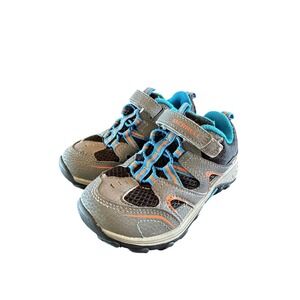 Merrell Trail Chaser ML262595 Hiking Sneakers Kids 10M Grey Blue Excellent
